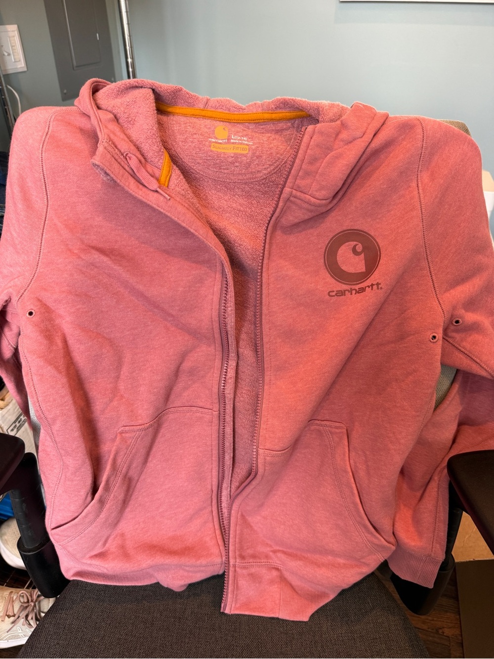 Carhartt Women’s Rose Zip-Up Hooded Sweatshirt